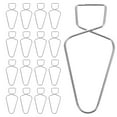 thumbnail image 1 of HEALEEP 50 Pcs Home Decoration Hangings Steel Silver Ceiling Hook Clips for Various Occasions, 1 of 8