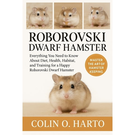 Roborovski Dwarf Hamster: Everything You Need to Know About Diet, Health, Habitat, and Training for a Happy Roborovski D, (Paperback)