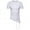 White, variant on Mens Shirts Summer Men's Summer New Short Sleeve T-shirt With Irregular Design Knitting Rope Blouse