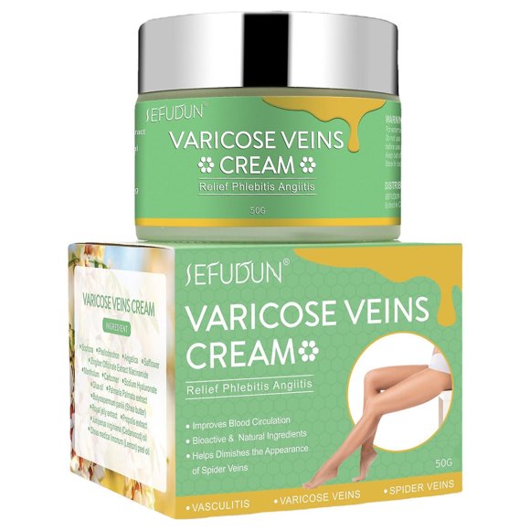 Crema para varices HUOGUO, eliminación de arañas vasculares