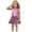 Hot Pink, variant on TOWED22 Toddler Girl Clothes 2 Piece Summer Outfit Ruffle Sleeveless Top and Shorts Set with Pockets 2-7Y(Blazer,3-4)