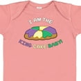 thumbnail image 4 of Inktastic I Am the King Cake Baby Boys or Girls Baby Bodysuit, 4 of 5
