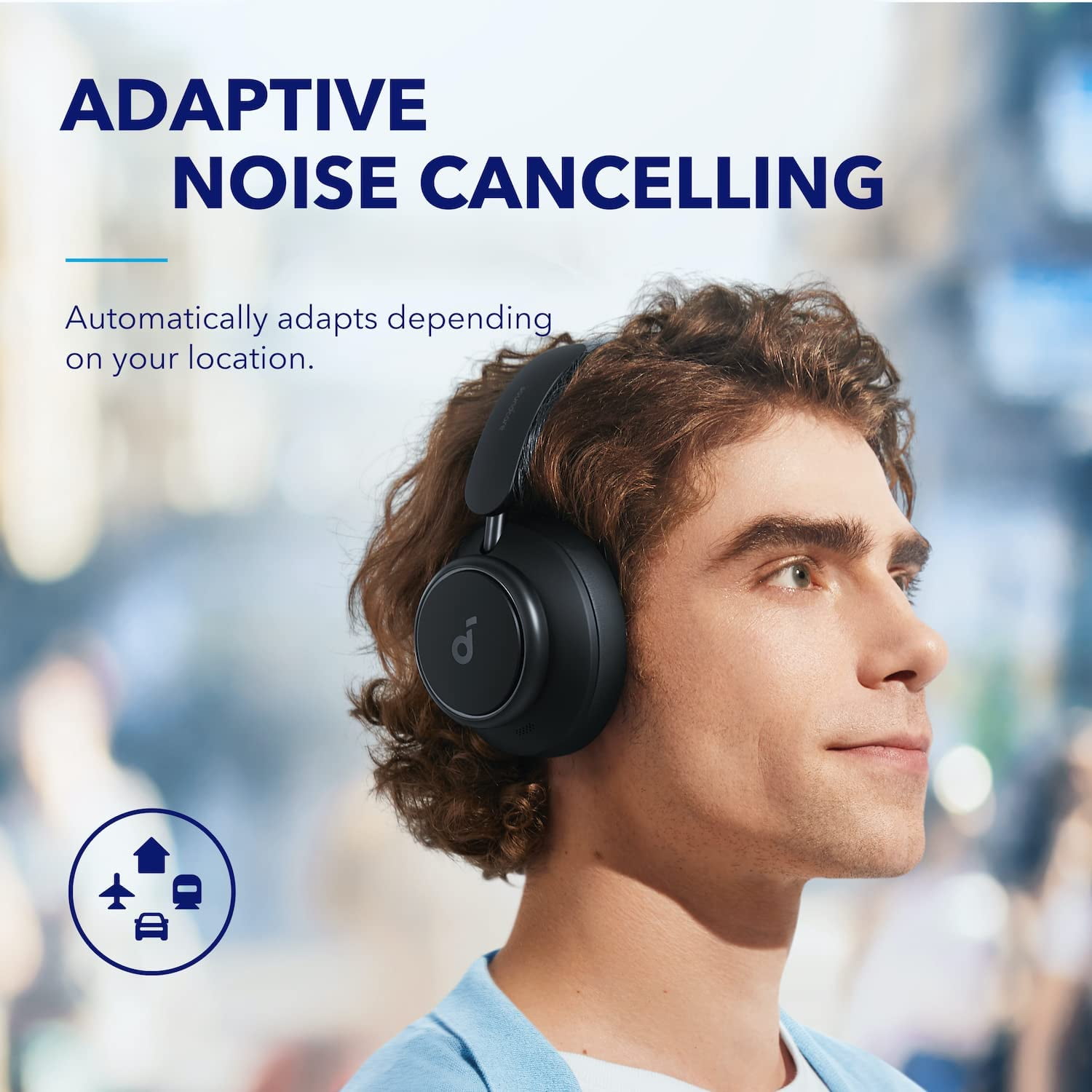 Soundcore by Anker Space Q45 Adaptive Active Noise Cancelling 