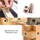 thumbnail image 5 of M8 x 15mm Wood Threaded Insert, M8 Wood Insert, Zinc Alloy Hexagonal Threaded Nut, Head Nut for Wooden Furniture (100pcs), 5 of 5