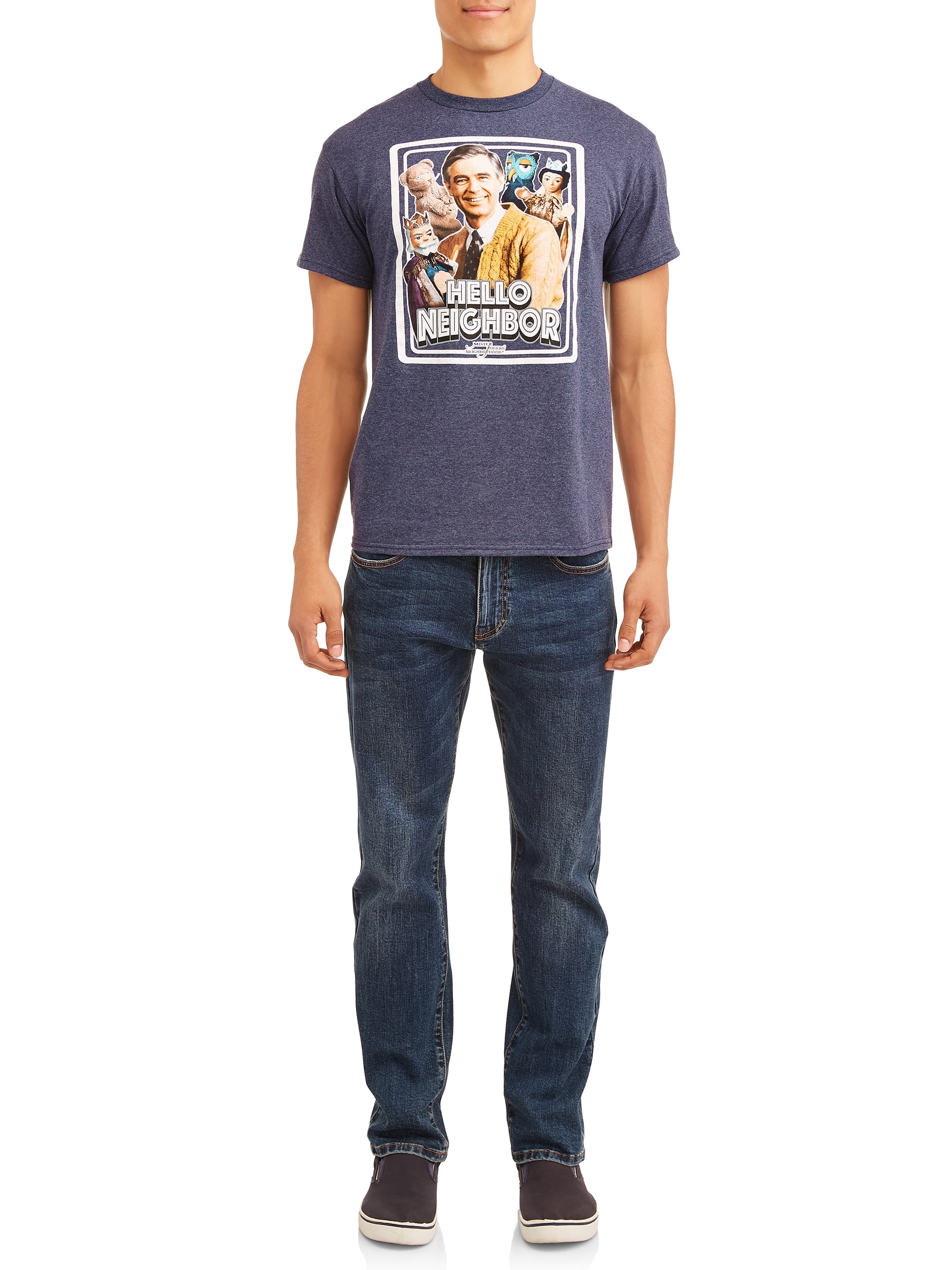 Men's Mr. Rogers Hello Neighbor Graphic T-Shirt