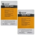 thumbnail image 2 of Niche Front Brake Pad Set for Suzuki RM85L Semi-Metallic Motorycle 2 Pack 519-KPA2436D, 2 of 5