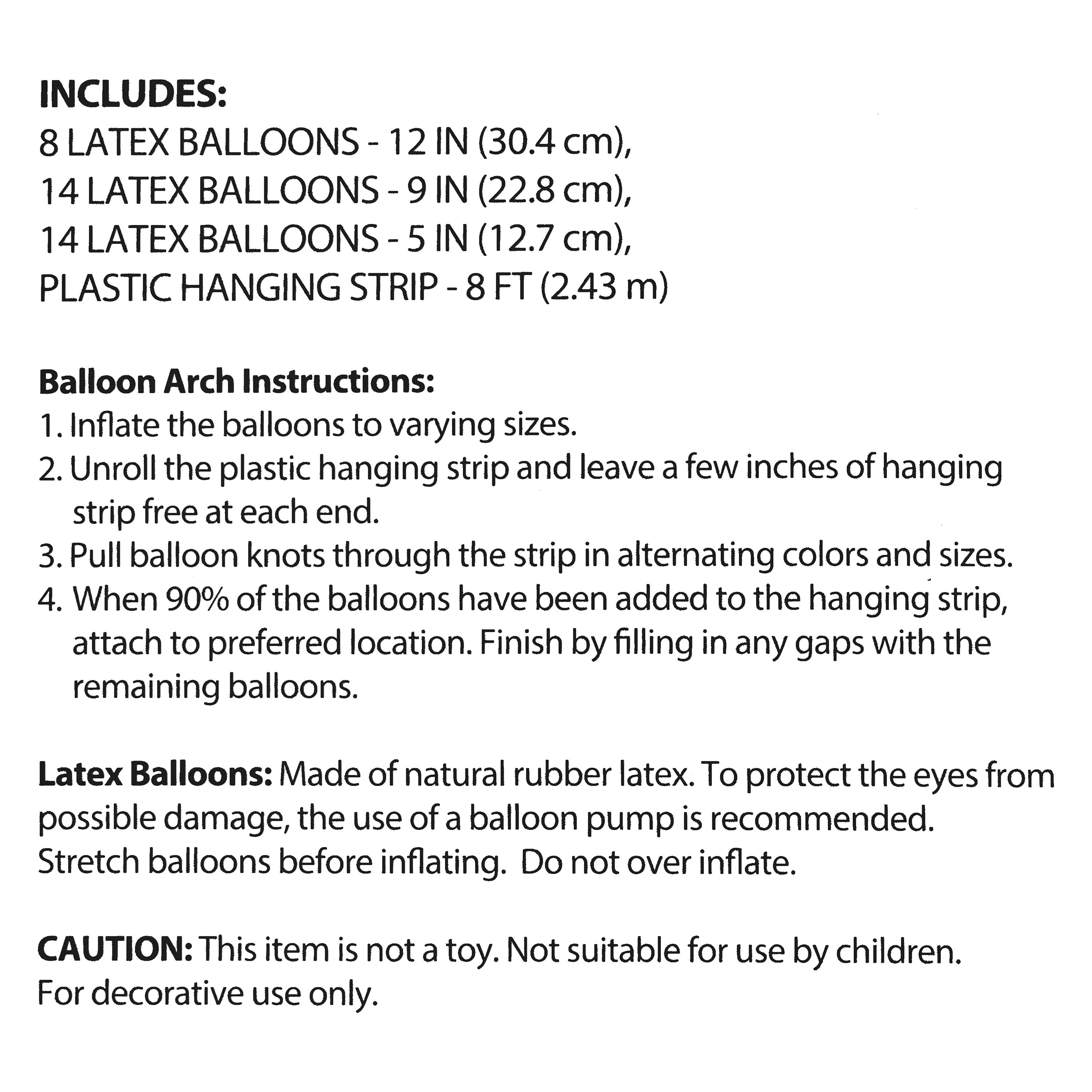 Pink/Purple/White Balloon Arch Kit, 36 Pieces, by Way To Celebrate