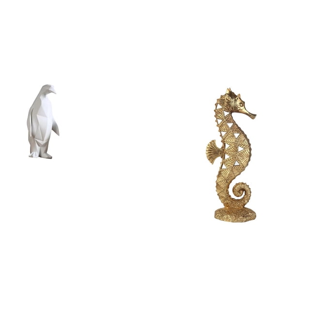 Figura De Pingüino, Escultura De Resina, Adorno Decorativo Coleccionable, Estatua De Animal Para Inauguración De La Casa, Mesa, Oficina, Dormitorio, Armario, Sala De Estar, Chimenea.