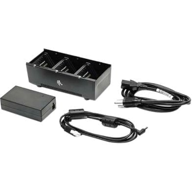 Restored Zebra SAC-MPP-3BCHGUS1-01 3-Slot Battery Charger For ZQ500 & ZQ600 Mobile Printer Batteries (Refurbished)