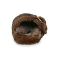 thumbnail image 6 of No Boundaries Women's Faux Fur Buckle Clog Slippers, 6 of 8