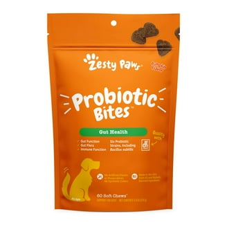 Zesty Paws Probiotic Pill Wrap Paste for Dogs, Bacon, 45 Count