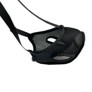 Colenumone Dog Muzzle – Mesh Soft Muzzle for Small Medium Large Sized Dogs, Adjustable for No Bark, Scavenging, Licking & Chewing, Prevent Biting, Black (S–XL)