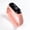 light pink, variant on Digital Watch for Student, LED Light Display Plastic Mirror Electronic Movement Silicone Strap Sports Watch