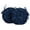 Bleu Marine, variante sur Vargottam Coussins de Chaise Bistro Ronds Intérieur/extérieur Imprimé Bloc 15 Pouces Coussins de Chaise Bistro Imperméables pour Maison/bureau - Ensemble de 2 (Orange)