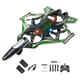 thumbnail image 1 of Avión RC con giro de 360 degree, listo para volar, avión de control remoto, avión de combate, juguete volador Batería verde 2, 1 of 9