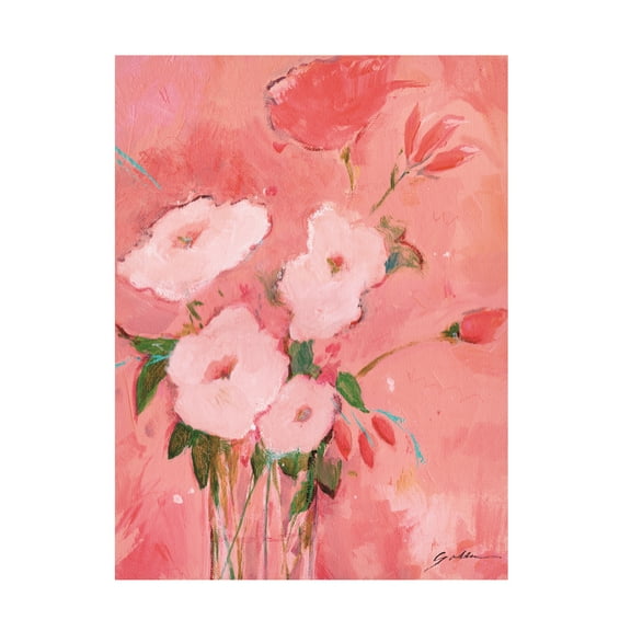 Sheila Golden 'Blush 2' Canvas Art