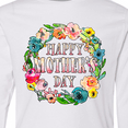 thumbnail image 4 of Inktastic Happy Mother's Day- flowers Long Sleeve Youth T-Shirt, 4 of 5