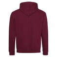 thumbnail image 2 of Just Hoods By AWDis JHA003 Adult 80/20 Midweight Varsity Contrast Hooded Sweatshirt, 2 of 2