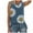 Blue, variant on Ketyyh-chn99 Tunic Tops for Women Summer Cropped Tops Crewneck Shirts Summer Sleeveless Loose Fit Tunic Basic Top Blue,XL