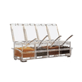 thumbnail image 5 of Especiero Moderno Organizador Cocina Condimentos Multiusos TRANSPARENTE, 5 of 5