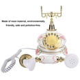 thumbnail image 4 of Safe And Pollution-free Re-dial And Rotate Rotating Dial Handset, Antique Telephone, For Living Rooms, Desks,, 4 of 8