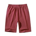 thumbnail image 3 of IROINNID Men's Casual Solid Loose Lightweight Pull On Comfy Sports Jogger Shorts, 3 of 4