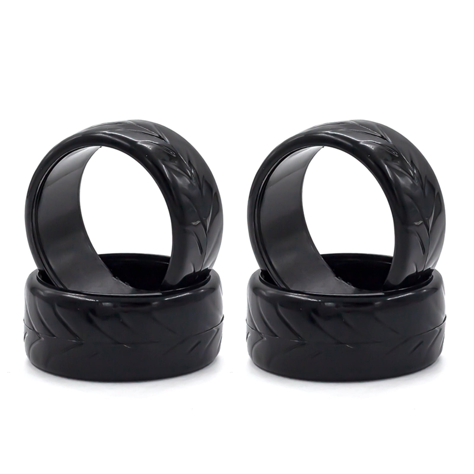 Gecheer RC Drift Tires RC Racing Car Tires 4pcs Replacements for 1/10