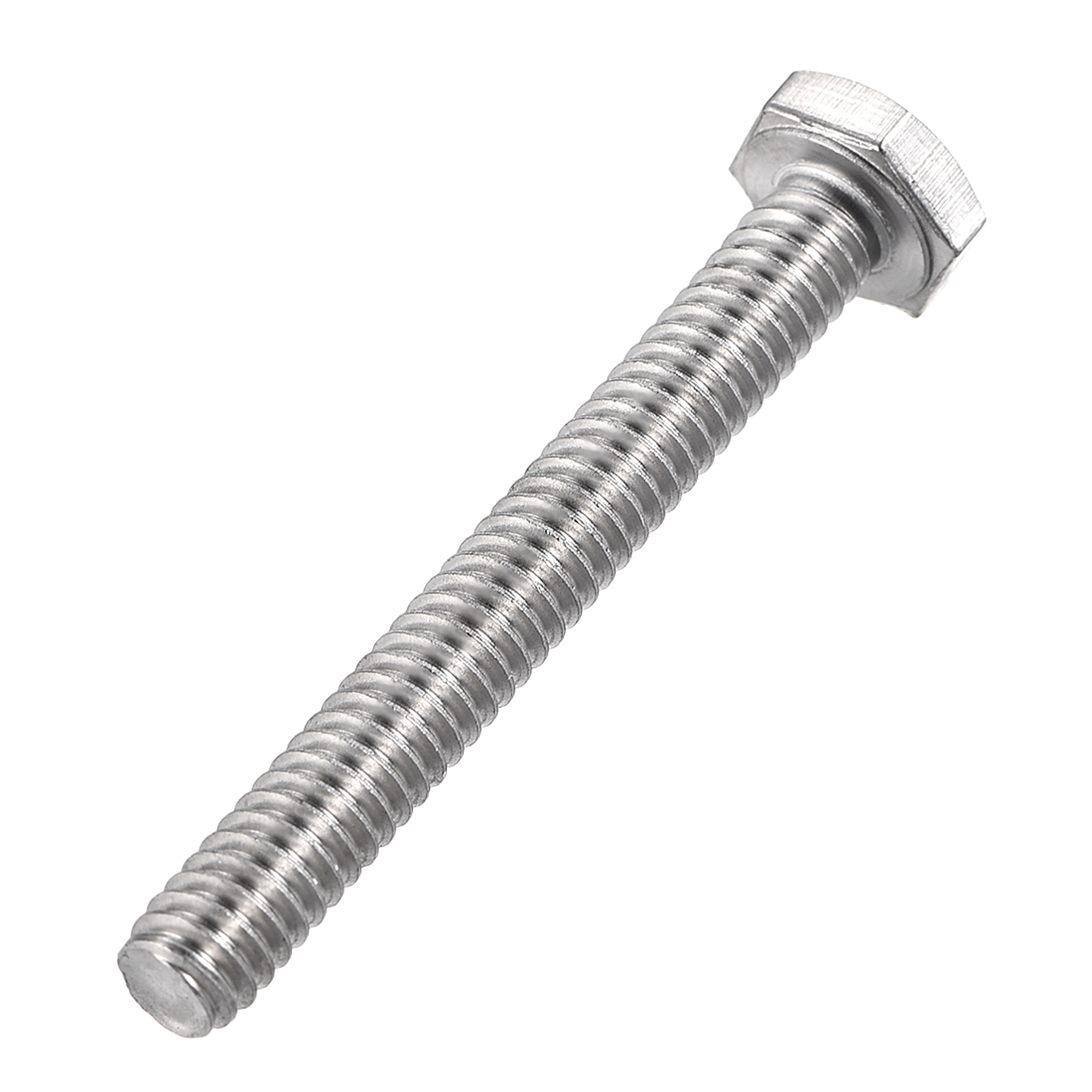 Fastenere 1/4-20 X 2-1/2 Hex Head Bolts – Stainless Steel 18-8 – Fully Threaded – Qty 25