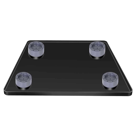 Spill Resistant Refrigerator Bottom Anti Microbial Silicone Tray Kitchen Appliance Cover for Freezer and Kitchen Use