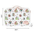 thumbnail image 5 of Impressions Vanity Disney Princess Dream Makeup Organizer Bag or Handheld Cosmetic Bags (White), 5 of 5