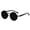 Black, variant on Men's Retro Round Polarised Sunglasses, Vintage Metal Frame Hop Shades, UV400 Protection Category 3 Polycarbonate Lenses For Driving, Cycling, Fishing