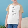 thumbnail image 3 of RXIRUCGD 2025 Vêtements d'Été pour Enfants Tout-Petits Garçons Filles Mode Mignon Col Rond Imprimé Manches Courtes Haut, 3 of 7