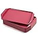thumbnail image 3 of Eslite Plastic Fast Food Serving Tray,16.95 by 11.82-Inch,Set of 12 (Red), 3 of 4
