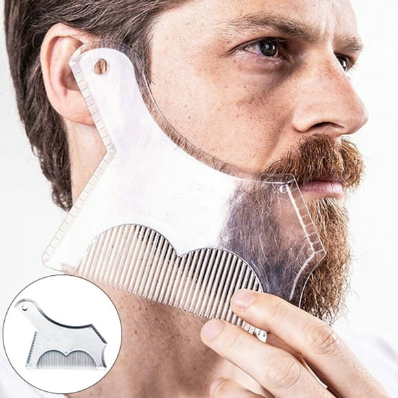 Lubelski Fashion Men Beard Shaper Shaping Tool Template Guide Shaver Face Hair Trimmer