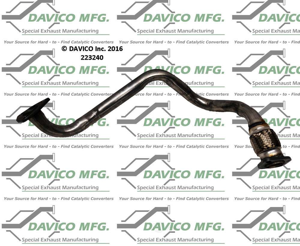 Davico Mfg 223240 Exact-Fit Exhaust Pipe