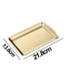 thumbnail image 2 of Bandeja organizadora de almacenamiento de metal para encimeras de tocador de baño, armarios y aparadores, 2 of 5