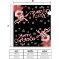 thumbnail image 4 of Merry Christmas Reindeer Mailbox Cover 25.5x21 Inch, Christmas Elk Post Letter Box Covers, New Year Holiday Xmas Magnetic Waterproof Mail Wraps for Outdoor Yard Garden Standard Mailbox Decor, 4 of 6