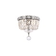 thumbnail image 1 of Elegant Lighting Tranquil 8" 2 Light Royal Crystal Flush Mount, 1 of 2