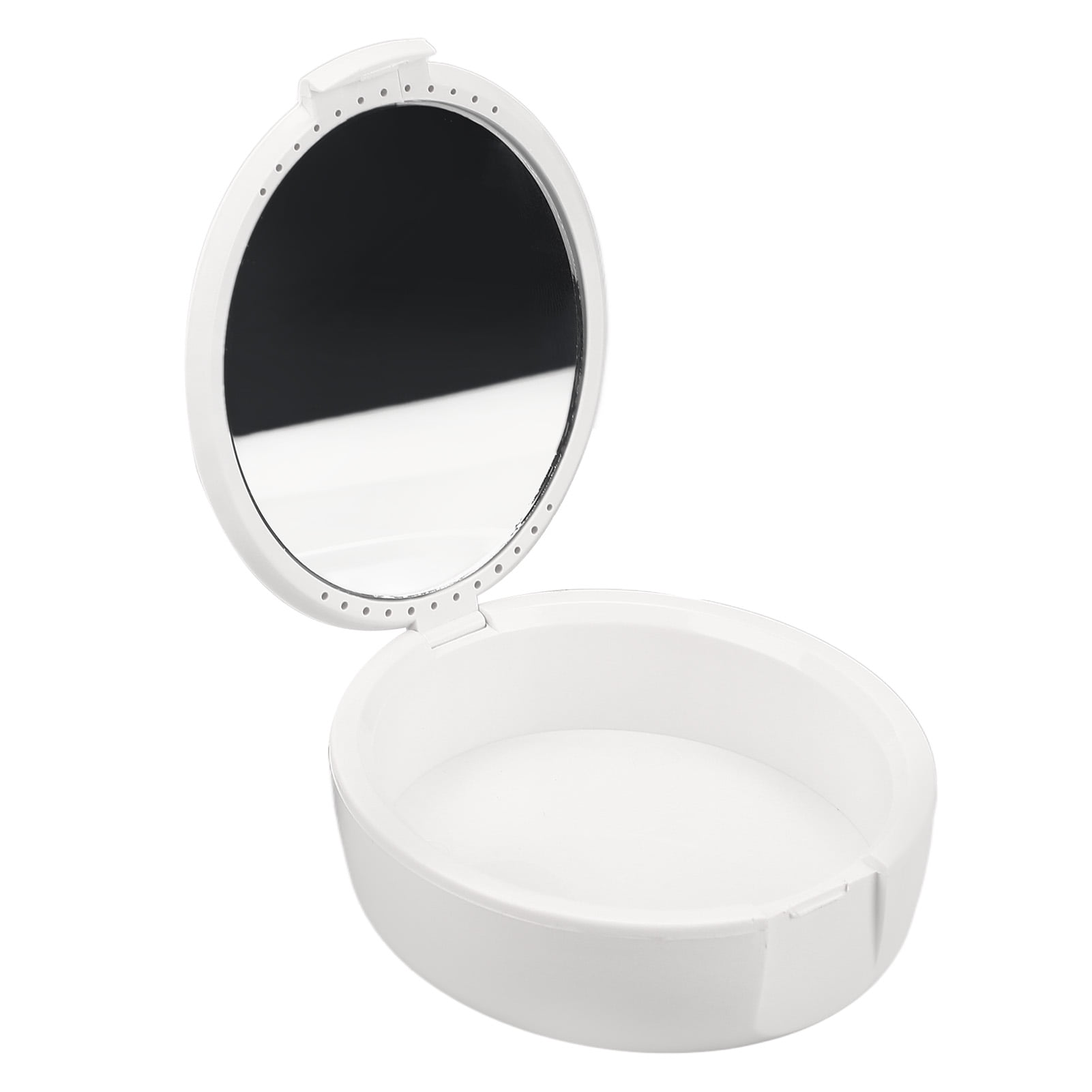 Denture Case, Safe Odorless Denture Container For Denture White