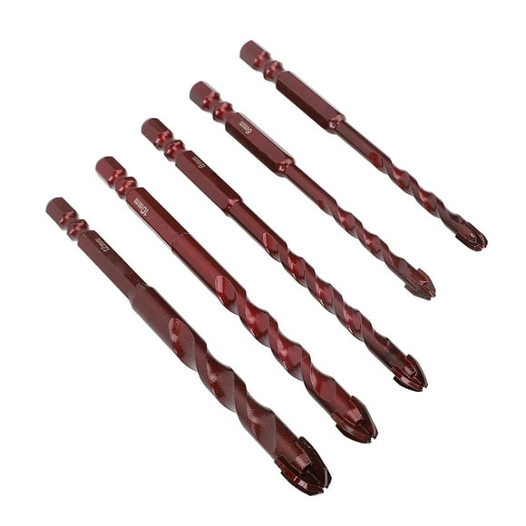 Masonry Drill Bit Set, Versatile Masonry Drill Bits for Glass Ceramic Tile