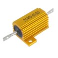 thumbnail image 1 of Resistencias de potencia 0,01 ohmios 5% 25W Montaje en chasis de aluminio Tono Oro, 1 of 2
