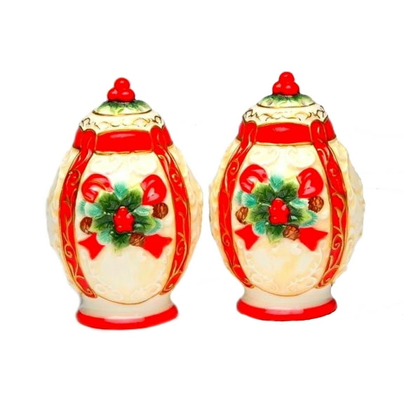 Poinsettia  Salt & Pepper Shaker