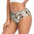 thumbnail image 2 of Balery Cotton Tree Ropa Interior de Algodón para Mujer con Dibujo – Braguitas Cómodas y Elásticas, Estilo Clásico-X-Large, 2 of 6