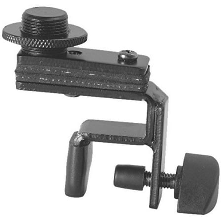 - On Stage DM01 Rim Mount Drum Microphone Clip, Solid 5/8 inch-27 threaded end fits any standard microphone clip By OnStage