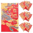 thumbnail image 1 of 30 Pcs Enveloppes d'Argent Année du Dragon Nouvel An Chinois Enveloppes Rouges Poche d'Argent Rouge, 1 of 8