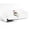 Console - White, variant on BEDEEP Chenille Armrest, White