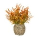 thumbnail image 2 of Decoraciones de otoño para el hogar, flores simuladas, decoraciones de escritorio, Acción de Gracias, decoraciones de escritorio, sala de estar, oficina, baño, cocina, decoraciones de otoño, plantas v, 2 of 6