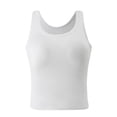 thumbnail image 1 of Top George para Mujer con Copas Blanco Talla CH, 1 of 4
