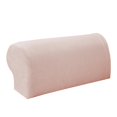thumbnail image 6 of 4 Pieces Beige Stretchable Sofa Armrest Covers Armchair covers Protector, 6 of 8