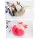 thumbnail image 5 of Nvzi Orejeras de invierno con adorables cuernos de reno, cálidas y de piel sintética (grises), 5 of 5